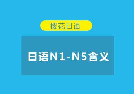 日语的N1-N5具体是指什么水平呢？