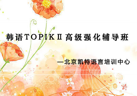 韩语TOPIKⅡ高级强化辅导班