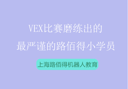 VEX比赛磨练出的最严谨的路佰得小学员