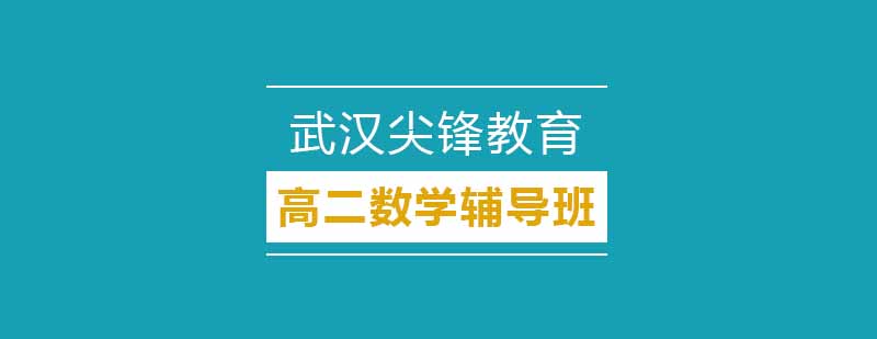 武汉尖锋高二数学辅导班