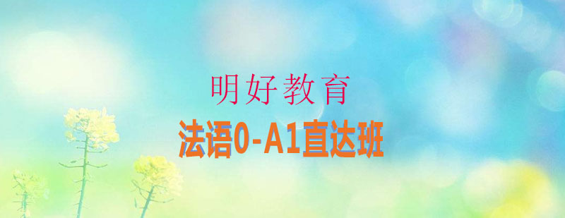 法语课堂实景