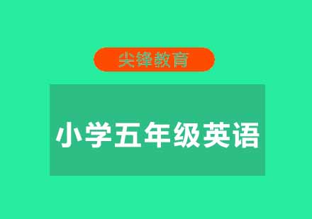 武汉尖锋小学五年级英语辅导班