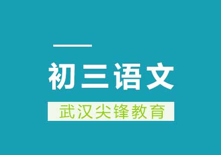 武汉尖锋初三语文辅导班