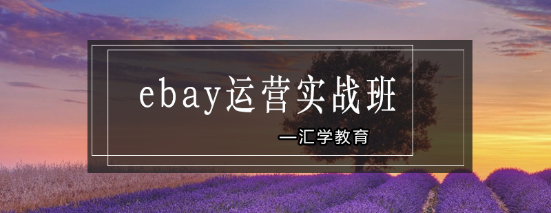 ebay运营实战班