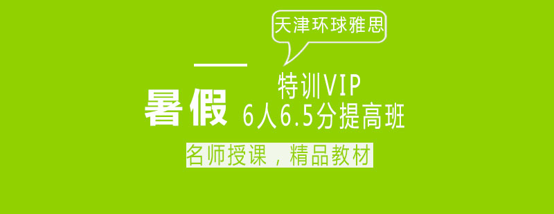 暑期特训VIP6人65分提高班