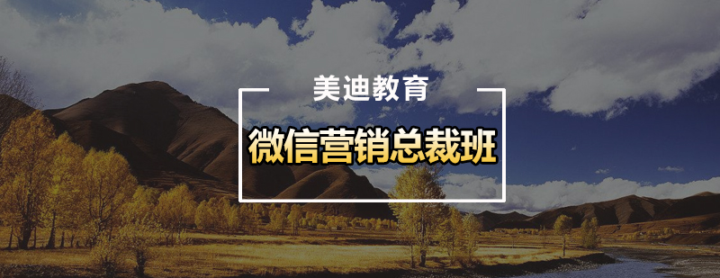 微信营销实战课程