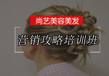 尚艺营销攻略培训班