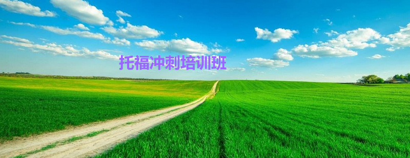 托福冲刺班课堂