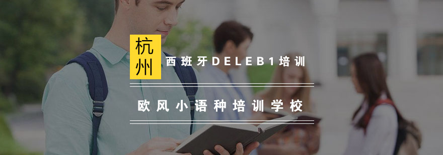 杭州西班牙DELEB1考前冲刺培训