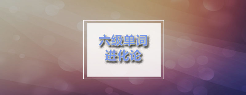 六级词汇课程展示