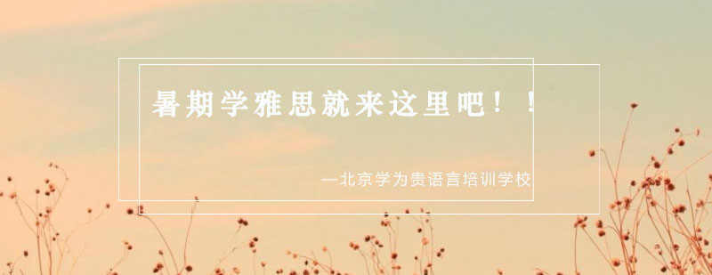 雅思封闭课程实景