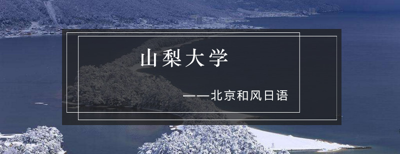 山梨大学全景