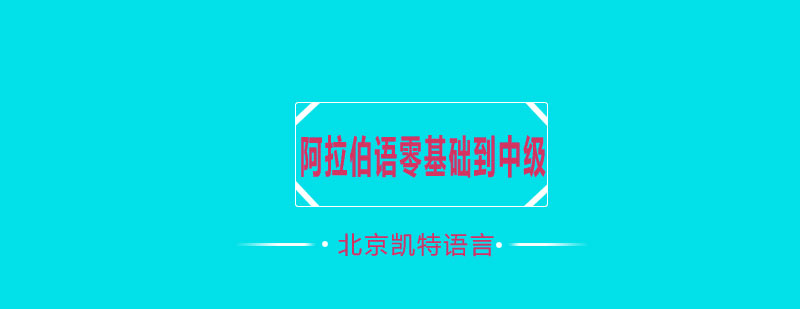 阿拉伯语零基础到中级