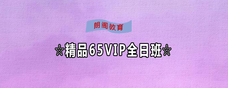 雅思VIP课程教学场景