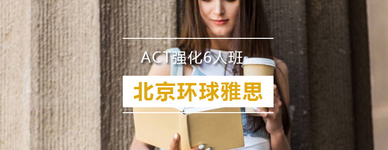 ACT强化6人班