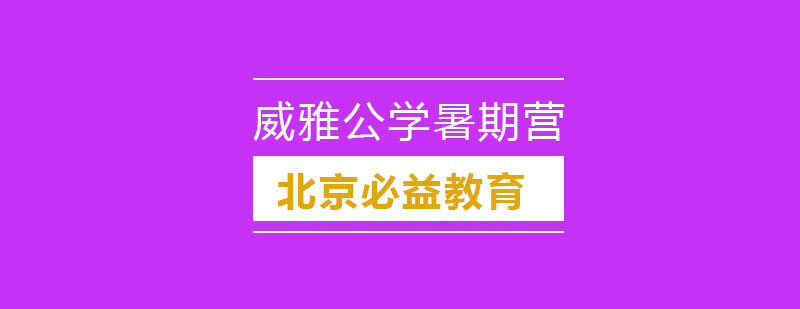 威雅公学暑期营