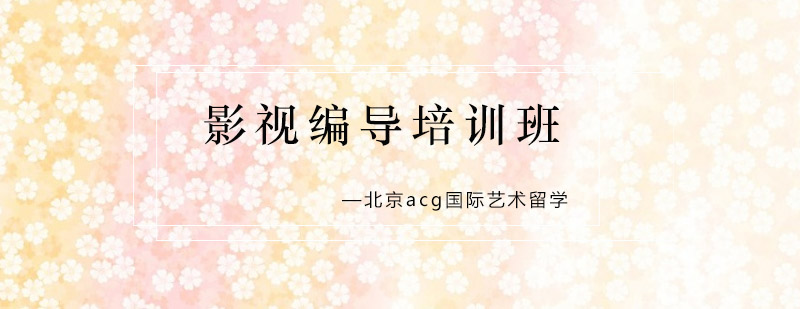 影视编导实践教学