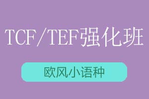 青岛欧风小语种TCF/TEF考前强化课程