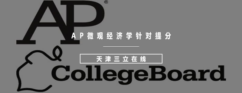 AP微观经济学针对提分