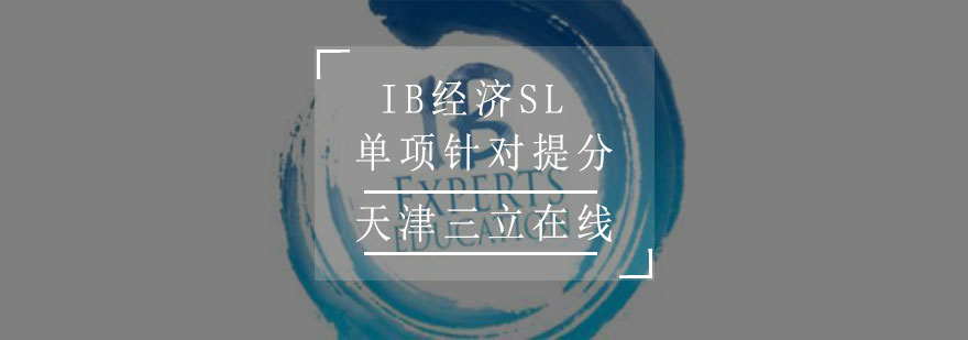 IB经济SL单项针对提分