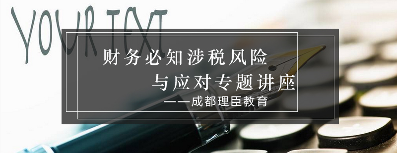 财税风险管理实务教学