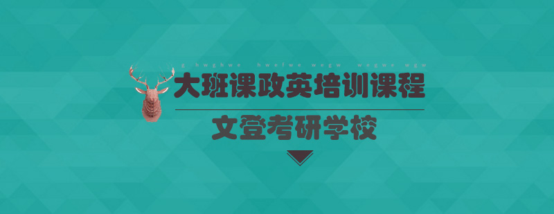 政英全程班教学场景
