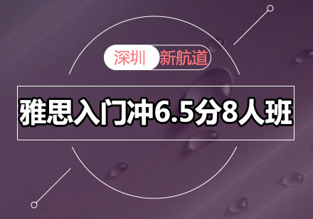深圳雅思入门冲6.5分8人培训班