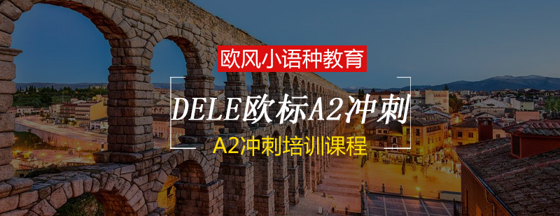 DELE欧标A2冲刺培训课程