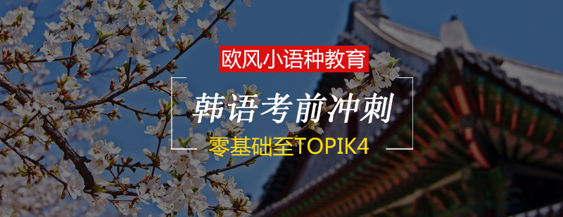 TOPIK4课程体系