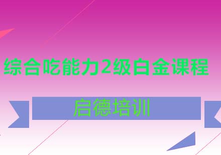 综合能力2级白金课程