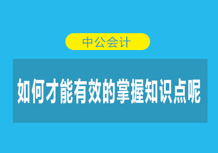 如何才能有效的掌握知识点呢？