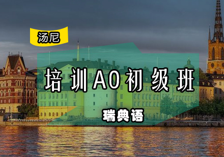 瑞典语培训A0初级班