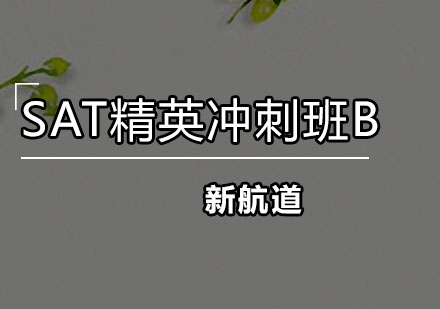 深圳SAT精英冲刺培训班B