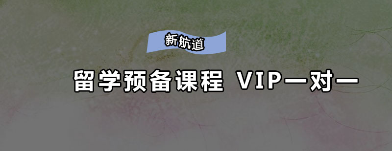 深圳留学预备课程VIP一对一培训班