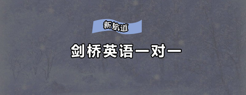 深圳剑桥英语一对一培训课堂