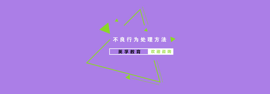 儿童行为问题处理示意图