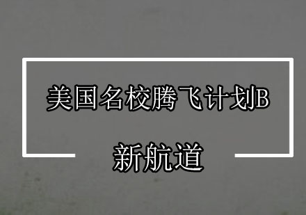 深圳美国名校腾飞计划B培训班