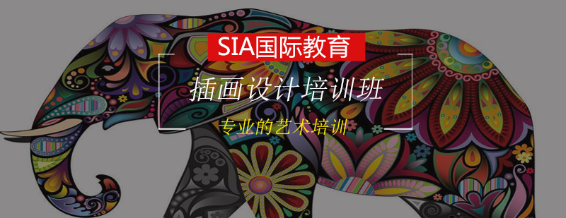 插画设计课程实景
