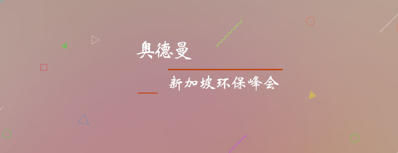 新加坡国际青少年环保峰会培训班