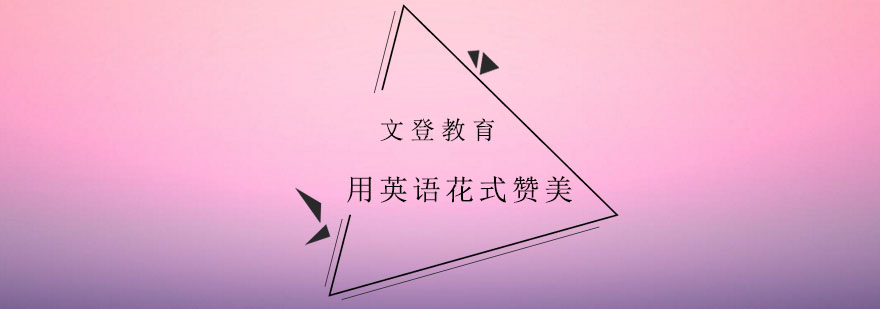 英语赞美场景示例