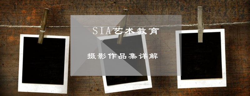 SIA国际艺术教育之摄影作品集详解