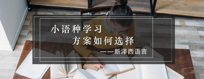 小语种学习方案如何选择