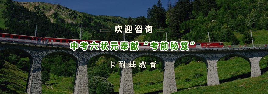 中考特训课程体系