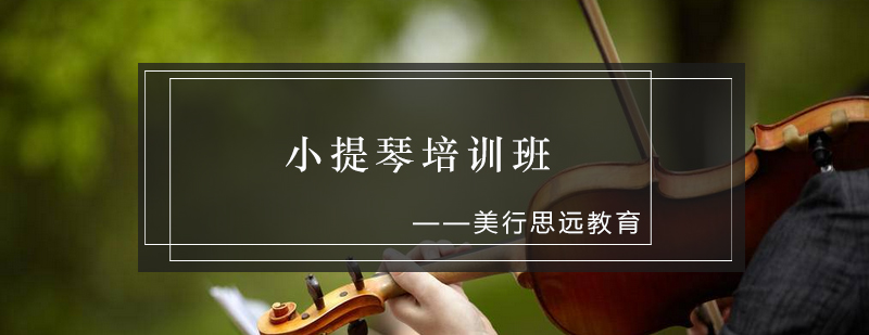 小提琴教学现场
