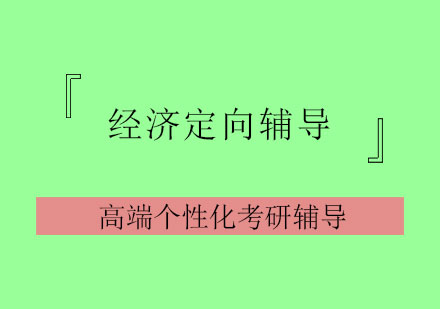 经济定向辅导