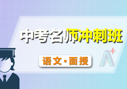 中考语文冲刺面授班