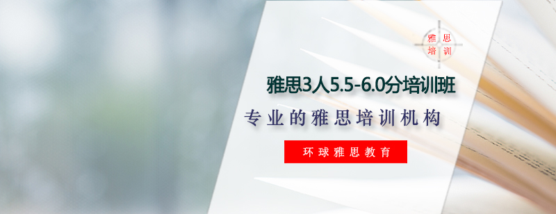 雅思三人精品班课程展示