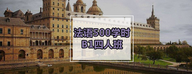 法语小班课堂实景