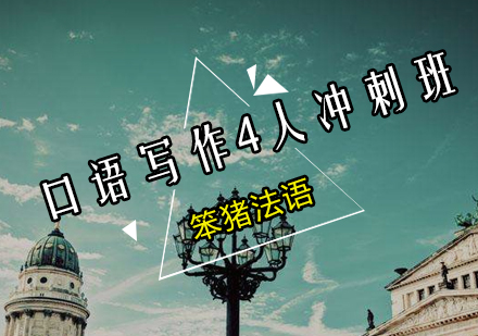 法语口语写作考试4人冲刺班