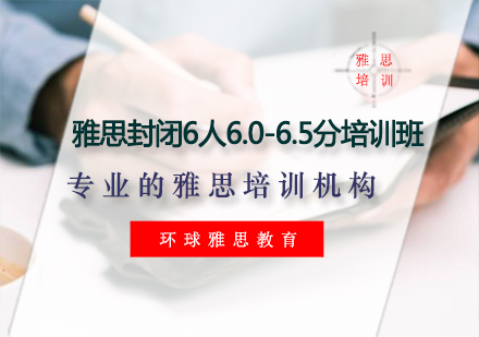 雅思封闭6人6.0-6.5分培训班